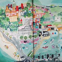My project in Pictorial Sketchbook with Gouache course. Traditional illustration, Sketching, Drawing, Architectural Illustration, Sketchbook, and Gouache Painting project by Barbara Pani - 08.09.2021
