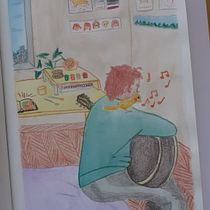 Meu projeto do curso: Sketchbook experimental: encontre seu estilo de desenho. Traditional illustration, Sketching, Creativit, Drawing, Watercolor Painting, Sketchbook, and Pencil Drawing project by Fernanda Encinas Tomaz da Silva - 08.09.2021