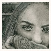 My project in Artistic Charcoal Portraiture: Creating Atmosphere course. Ilustração tradicional, Artes plásticas, Desenho, Desenho de retrato, Desenho realista, e Desenho artístico projeto de caryn_6 - 09.08.2021