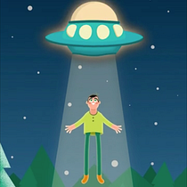 Let's Go Up! Ovni (AE). Motion Graphics, 3D, Animation, 3D Animation, 3D Character Design, and 3D Design project by Carlos Villarreal - 08.09.2021