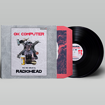 Radiohead - OK Computer (by @matheusffo_). Art Direction, Br, ing, Identit, Graphic Design, Packaging, and Collage project by Matheus Fernandes - 08.09.2021