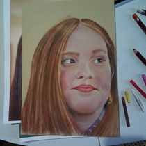 Mi Proyecto del curso: Retrato realista al pastel tiza. Traditional illustration, Fine Arts, Drawing, Portrait Drawing, and Realistic Drawing project by María Salvador Vélez - 08.09.2021
