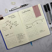 Mi Proyecto del curso:  Bullet journal creativo: planificación y creatividad . Traditional illustration, Lettering, Drawing, H, and Lettering project by Marilyn Monroy - 08.06.2021