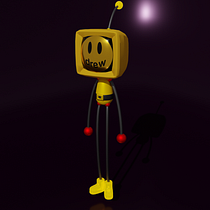 Demo de Mi primer Robot 1.0. Projekt z dziedziny  Motion graphics, Projektowanie postaci, Projektowanie produktowe i  Modelowanie 3D użytkownika Luis Jesús Reyna Telles - 06.07.2021