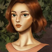 My project in Digital Fantasy Portraits with Photoshop course. Traditional illustration, Drawing, Digital Illustration, Portrait Drawing, Digital Drawing, and Digital Painting project by Anisha - 08.10.2021