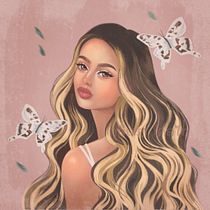 My project in Powerful Female Characters: Illustrating Confidence and Diversity course. Traditional illustration, Painting, Digital Illustration, Digital Drawing, and Digital Painting project by Kulisara Koltai - 08.10.2021