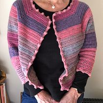 My project in  Top-Down: One-Piece Crocheted Garments  course. Fashion Design, Fiber Arts, DIY, and Crochet project by Lyn Rowe - 08.10.2021