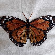 My project in Realistic Embroidery Techniques course. Traditional illustration, and Embroider project by amabalis36 - 08.10.2021