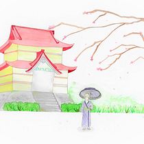 Mi Proyecto del curso: Ilustración en acuarela con influencia japonesa. Un projet de Illustration traditionnelle, Dessin , et Aquarelle de Sherlyn Rojas - 10.08.2021