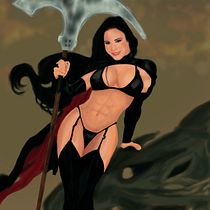 Mi Proyecto del curso: Retratos digitales de fantasía con Photoshop. Traditional illustration, Drawing, Digital Illustration, Portrait Drawing, Digital Drawing, and Digital Painting project by noeramirezsa - 08.10.2021