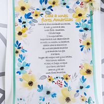 Mi Proyecto del curso: Técnicas aplicadas de ilustración en acuarela - Invitación Poema. Un progetto di Illustrazione tradizionale, Belle arti, Pittura e Pittura ad acquerello di Cecilia Mora Bonilla - 10.08.2021