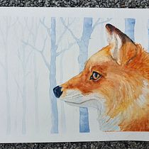 My project in Expressive Animal Portraits in Watercolor course. Un projet de Illustration traditionnelle, Aquarelle, Dessin réaliste et Illustration naturaliste de katun1 - 10.08.2021