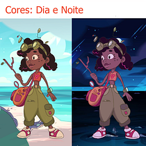 Meu projeto do curso: Design de personagens para animação com Photoshop. Animation, Character Design, and Character Animation project by Matheus Brito - 08.10.2021