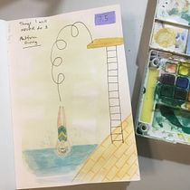 My project in Illustrated Life Journal: A Daily Mindful Practice course. Fine Arts, Sketching, Creativit, Drawing, and Sketchbook project by Susan Pepper - 08.11.2021