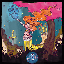 Mon projet du cours : Fan art : créez une illustration avec votre propre style. Traditional illustration, and Digital Illustration project by ewylyn - 08.09.2021
