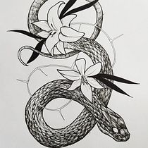 Blackwork_ @quinktero_. Un projet de Illustration traditionnelle, Illustration numérique , et Conception de tatouage de miguel angel quintero - 11.08.2021