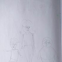 Mi Proyecto del curso: Introducción a la creación de personajes estilo cartoon. Un projet de Illustration traditionnelle, Conception de personnages , et Dessin de violeta farías - 11.08.2021