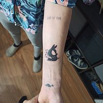 Mi Proyecto del curso: Tatuaje para principiantes. Tattoo Design project by Laura A. Edo - 08.08.2021