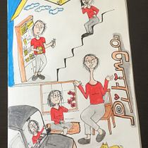 Mi Proyecto del curso: Creación y desarrollo de novelas gráficas “Pitinga”. Un projet de Illustration traditionnelle, B, e dessinée, Stor, telling, Stor, board , et Narration de Irene Calero - 10.08.2021