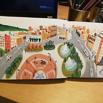 Mi Proyecto del curso: Sketchbook pictórico en gouache. Traditional illustration, Sketching, Drawing, Architectural Illustration, Sketchbook, and Gouache Painting project by Angela González - 08.11.2021