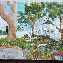 My project in Artistic Watercolor Sketching: Dare to Express Your Ideas course. Traditional illustration, Sketching, Creativit, Drawing, Watercolor Painting, and Sketchbook project by athenamcelrath - 08.12.2021