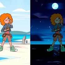 Mi Proyecto del curso: Diseño de personajes para animación con Photoshop. Animation, Character Design, and Character Animation project by Laura Alcaraz García - 08.12.2021