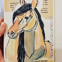 My project in Animal Illustration: Capturing Wildlife in a Sketchbook course. Un projet de Illustration traditionnelle, Collage, Carnet de croquis et Illustration naturaliste de Aysha Aldoseri - 12.08.2021