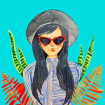 Mi Proyecto del curso: Ilustración y caracterización de personajes con acuarela. Un proyecto de Ilustración tradicional, Diseño de personajes, Pintura y Pintura a la acuarela de Alina Rodríguez - 11.08.2021