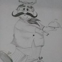Mi Proyecto del curso: Introducción a la creación de personajes estilo cartoon. Un projet de Illustration traditionnelle, Conception de personnages , et Dessin de Oscar Moran - 13.08.2021