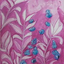 My project in Negative Watercolor Painting for Botanical Illustration course Ein Projekt aus dem Bereich Traditionelle Illustration, Aquarellmalerei und Botanische Illustration von anshugupta1963 - 13.08.2021