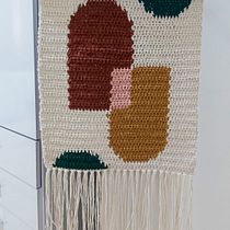 Meu projeto do curso: Intarsia crochê. Decoration, Fiber Arts, DIY, and Crochet project by Fernanda Sanches - 08.13.2021