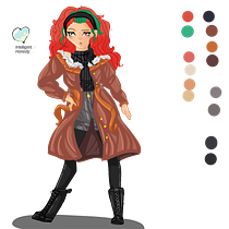 Mi Proyecto del curso: Creación de personajes manga. Traditional illustration, Character Design, Comic, and Manga project by Carolina Del Castillo - 08.14.2021
