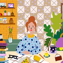 My project in Exploratory Sketchbook: Find Your Drawing Style course. Traditional illustration, Sketching, Creativit, Drawing, Watercolor Painting, Sketchbook, and Gouache Painting project by Sarah Zaniar - 08.14.2021