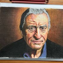 Mi Proyecto del curso:  Retrato realista con lápices de colores. Traditional illustration, Fine Arts, Pencil Drawing, Drawing, Portrait Drawing, Realistic Drawing, and Artistic Drawing project by dchodysz - 08.14.2021