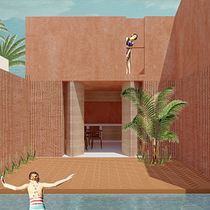 Mi Proyecto del curso: Representación gráfica de proyectos arquitectónicos. Architecture, Graphic Design, Interior Architecture, Interior Design, L, scape Architecture, Collage, Digital Architecture, and Architectural Illustration project by Luis Alberto Rengifo Pinedo - 08.14.2021