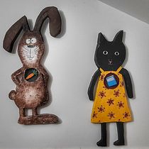 Mon projet du cours : Papier mâché pour débutants : sculptez un personnage coloré. Character Design, To, Design, Art To, and s project by nathalie.ferran - 08.14.2021