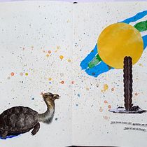 Mi Proyecto del curso: Cuaderno artístico para viajes imaginarios. Fine Arts, Creativit, Drawing, and Sketchbook project by desitur - 08.14.2021