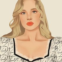 My project in Digital Fantasy Portraits with Photoshop course. Ilustração tradicional, Desenho, Ilustração digital, Desenho de retrato, Desenho digital, e Pintura digital projeto de shayymovajennet - 14.08.2021