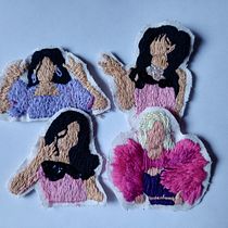 Mi Proyecto del curso: Ilustración de personajes con hilo y aguja. Un projet de Illustration traditionnelle , et Broderie de Paola Juárez - 05.08.2021