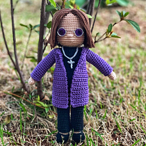 Mr. Ozzy Osbourne, Ladies & Gentlemen. Un proyecto de Artesanía, Diseño de juguetes, Tejido, Crochet y Amigurumi de Lilian Estevanato - 11.08.2021