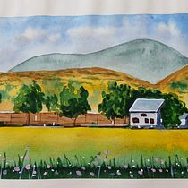 Mein Kursprojekt: Aquarellreiseheft. Traditional illustration, Watercolor Painting, Architectural Illustration, and Sketchbook project by christinaje13 - 08.15.2021