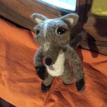 Mi Proyecto del curso: Needle felting: creación de personajes con lana y aguja. Artesanato, e Design de brinquedos projeto de Daniela Alione Priotto - 15.08.2021