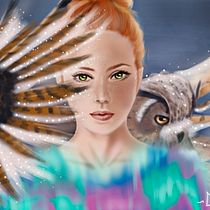 Mi Proyecto del curso: Retratos digitales de fantasía con Photoshop. Ilustração tradicional, Desenho, Ilustração digital, Desenho de retrato, Desenho digital, Pintura digital, e Artes plásticas projeto de Alba J. - 15.08.2021