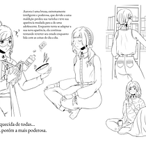 Meu projeto do curso: Criação de personagens de mangá. Traditional illustration, Character Design, Comic, and Manga project by Glaice Sousa de Araujo - 08.15.2021