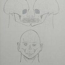 Mi Proyecto del curso: Dibujo anatómico para principiantes. Fine Arts, Sketching, Pencil Drawing, Drawing, Realistic Drawing, and Figure Drawing project by Victor Augusto Lizcano Sandoval - 08.15.2021