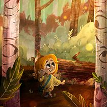 Mi Proyecto del curso: Principios de color para ilustraciones emotivas. Un progetto di Illustrazione tradizionale, Character design, Illustrazione digitale, Arte concettuale, Disegno digitale, Narrativa e Teoria del colore di Claudia Barros Borrego - 15.08.2021
