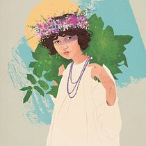 Summer Forever. Un progetto di Illustrazione tradizionale, Illustrazione digitale, Pittura ad acquerello, Disegno di ritratti e Disegno digitale di jbauer86 - 16.08.2021