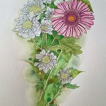 Il mio progetto del corso:  Sketchbook botanico: un approccio meditativo. Ilustração tradicional, Esboçado, Desenho, Pintura em aquarela, Ilustração botânica, e Sketchbook projeto de pol977 - 16.08.2021