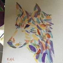 Mi Proyecto del curso: Técnicas experimentales de acuarela para principiantes . Un progetto di Illustrazione tradizionale, Belle arti, Pittura ad acquerello e Illustrazione naturalistica di esa_elena14 - 16.08.2021