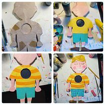 My project in Paper Mache for Beginners: Sculpt a Colorful Character course. Character Design, To, Design, Art To, and s project by johndavidbrown3 - 08.16.2021